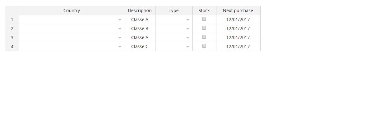 轻量级的原生JavaScript的Excel插件——JExcel