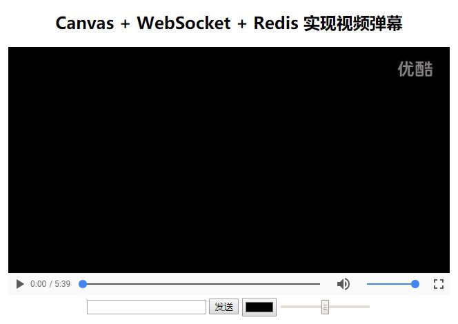 手把手教你用Canvas WebSocket Redis 实现一个视频弹幕【实践】