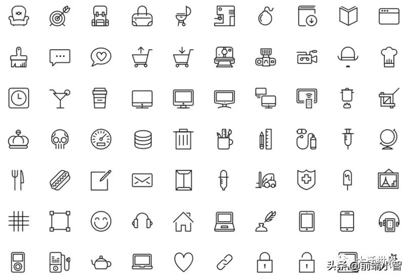 适合前端开发 和UI 设计的20多个最佳 ICON 库