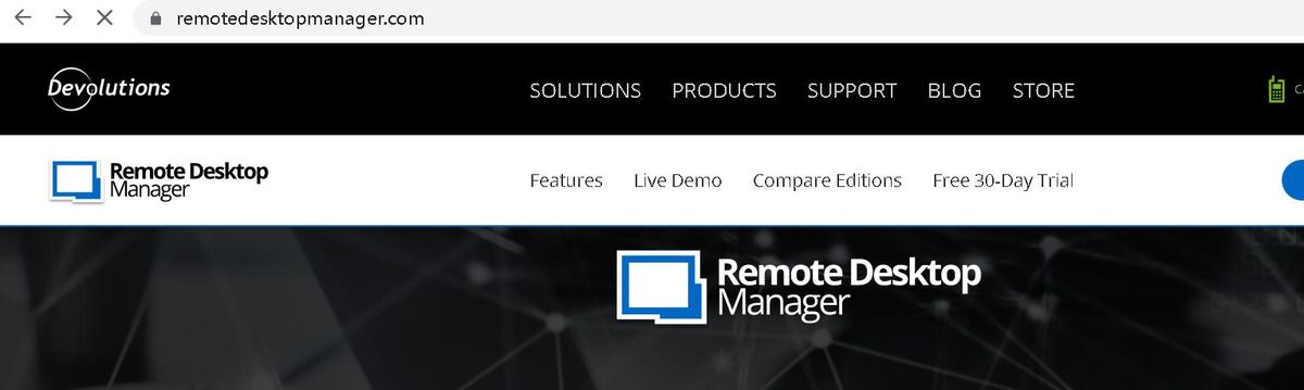 ﻿全能的远程管理工具RemoteDesktopManager推荐