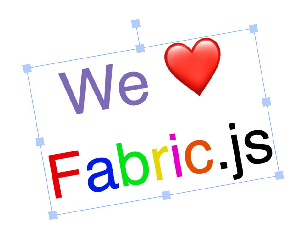 简单但功能强大的Javascript HTML5 canvas库——Fabric.js