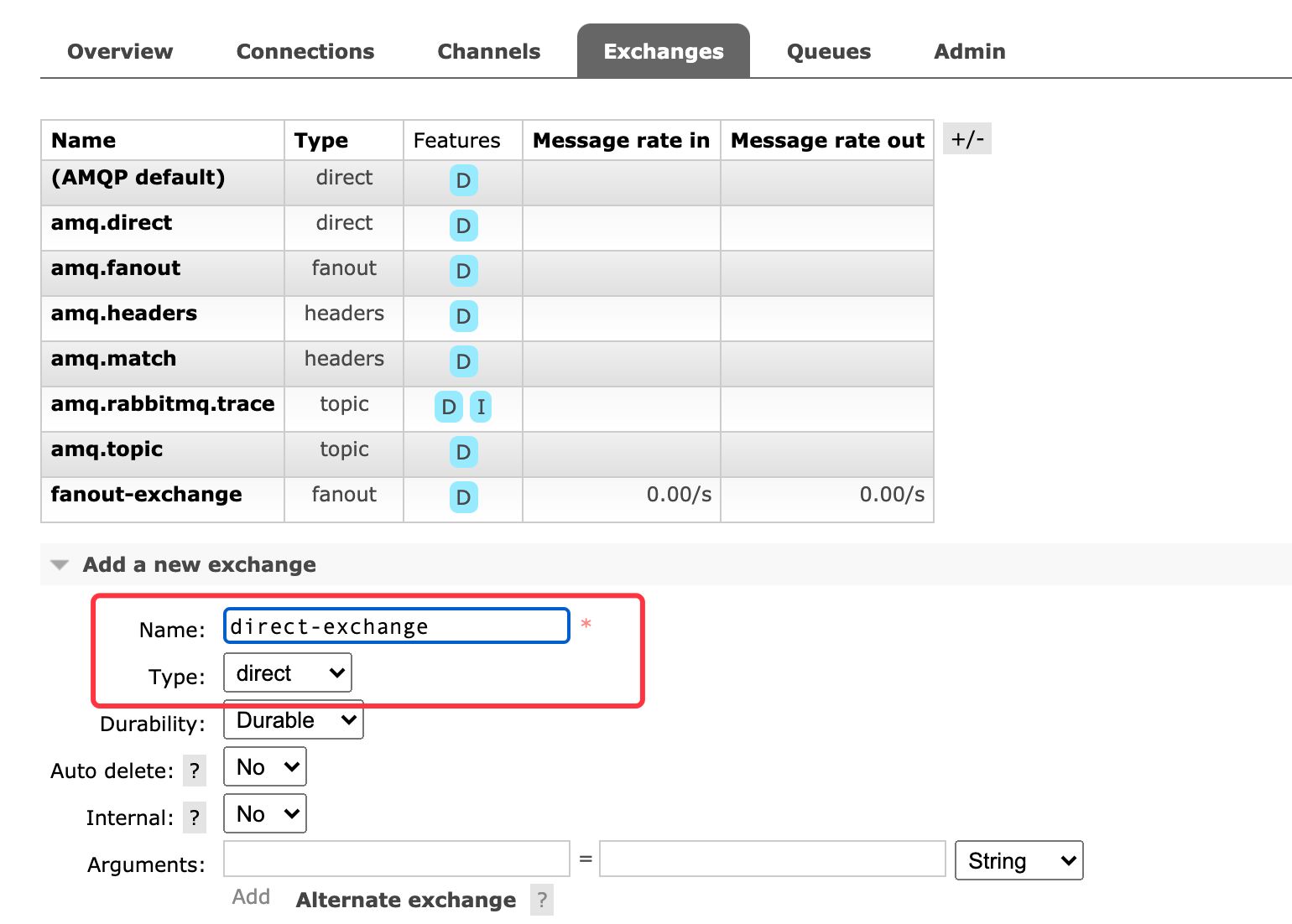 RabbitMQ 组件和架构