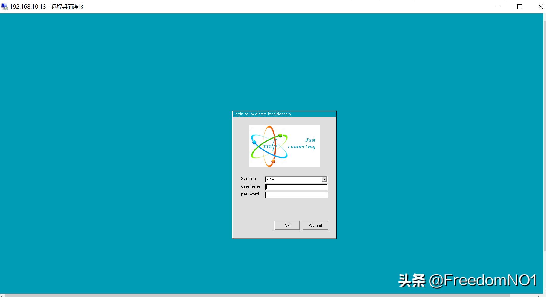 通过windows远程桌面3389连接CentOS系统桌面版