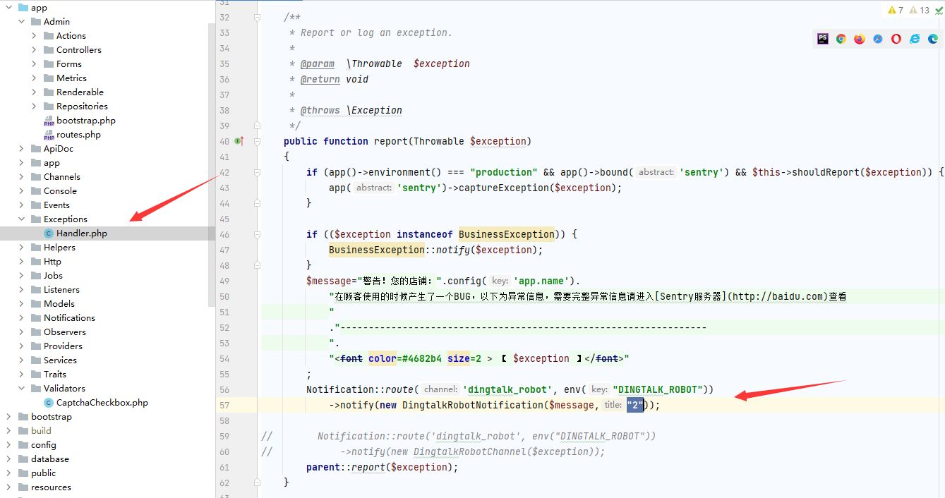 chowjiawei/laravel-help-plugin---一个支持钉钉、企业微信、微信模板消息广播的laravel辅助工具包