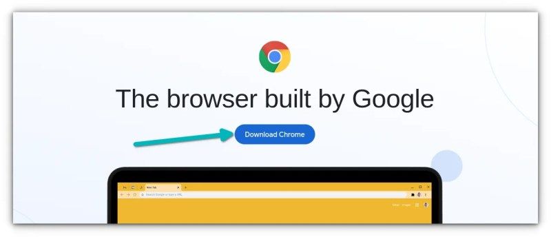 Click on the Download Chrome button