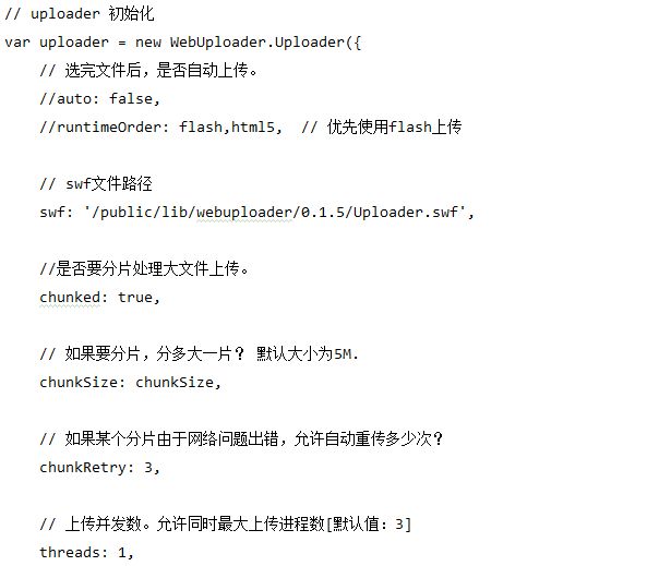 「前端」关于使用webuploader实现文件秒传和断点续传
