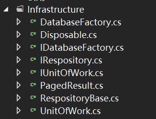 一步一步学会Code First EntityFramework autofac实现DDD框架