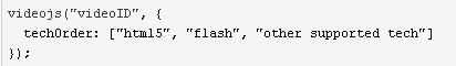 前端开发：一个开源、免费的HTML5和Flash视频播放器（Video.js）