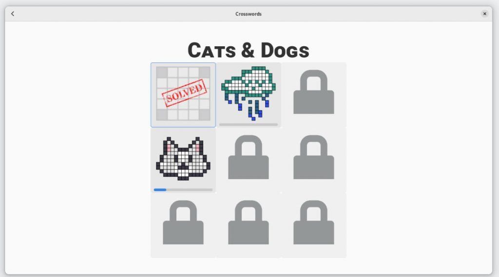 GNOME 填字游戏 - 图片 1