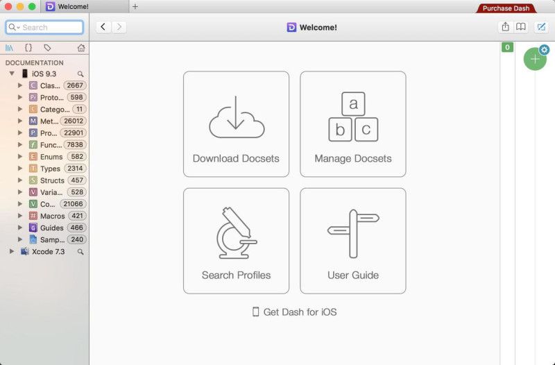Dash：优秀程序员必备的API文档浏览器