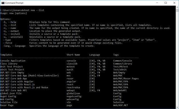 .NET Core多平台开发体验一：Windows