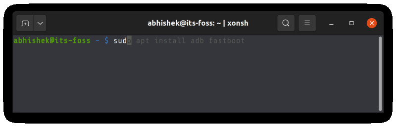 Xonsh shell automatically suggests last matching command from the history as you type