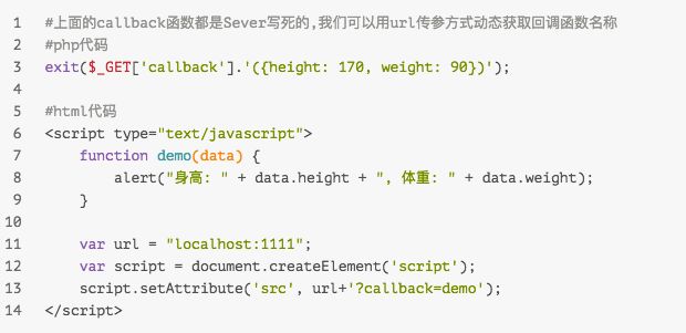 JSONP跨域问题的解决方法