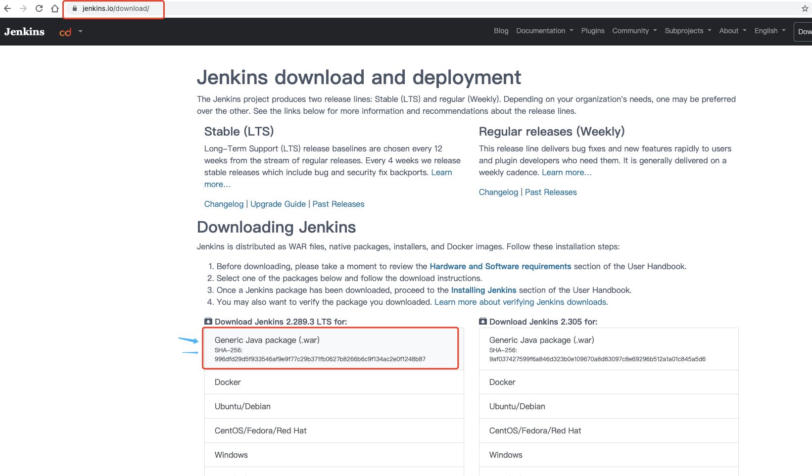 Centos系统安装Jenkins