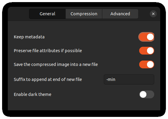 curtail configuration options