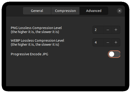 curtain advanced options