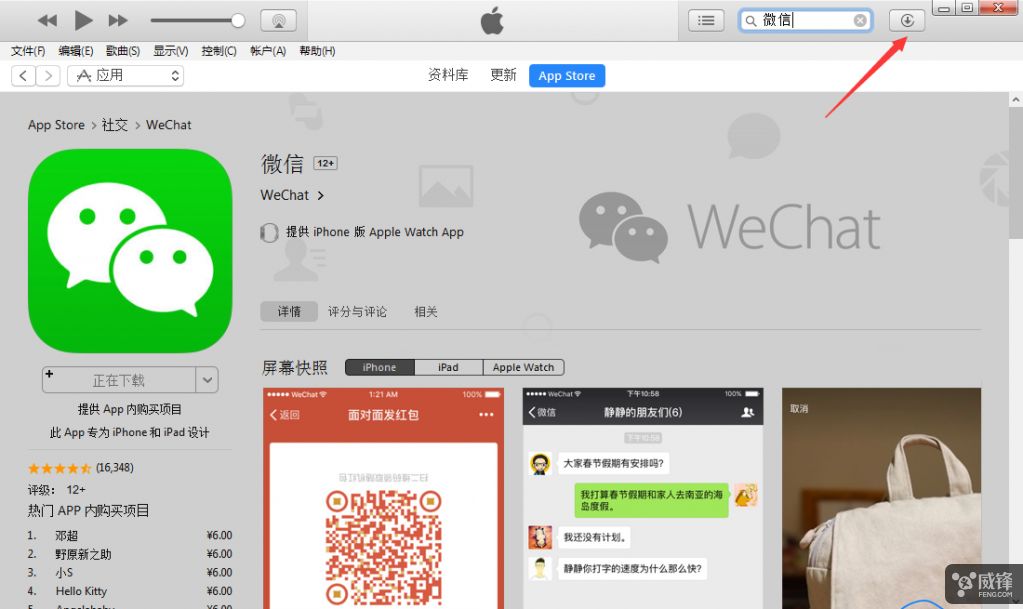 锋友分享：用iTunes下载任意旧版本App