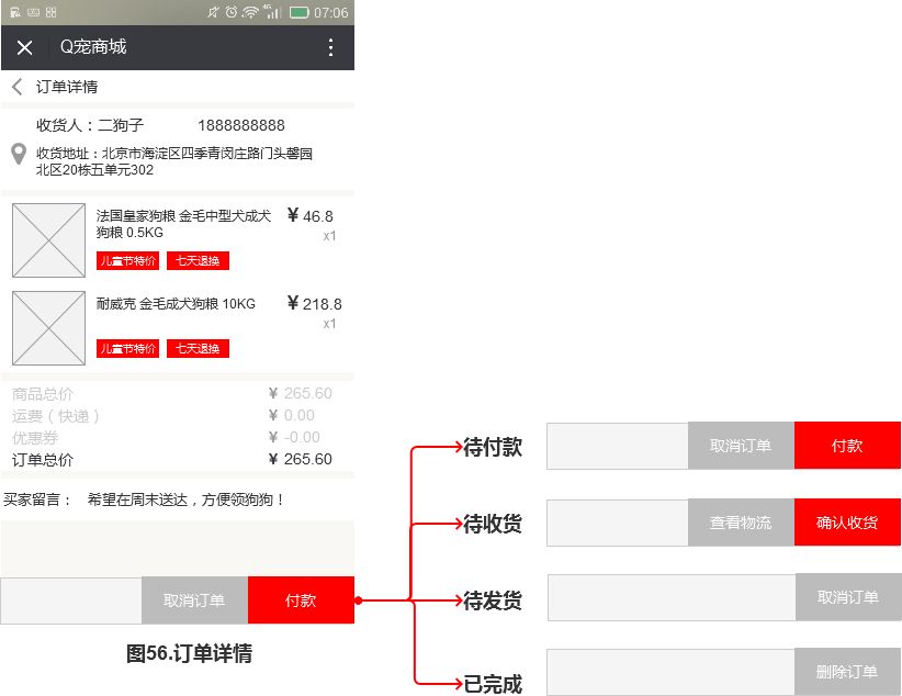 Q萌宠物产品需求文档