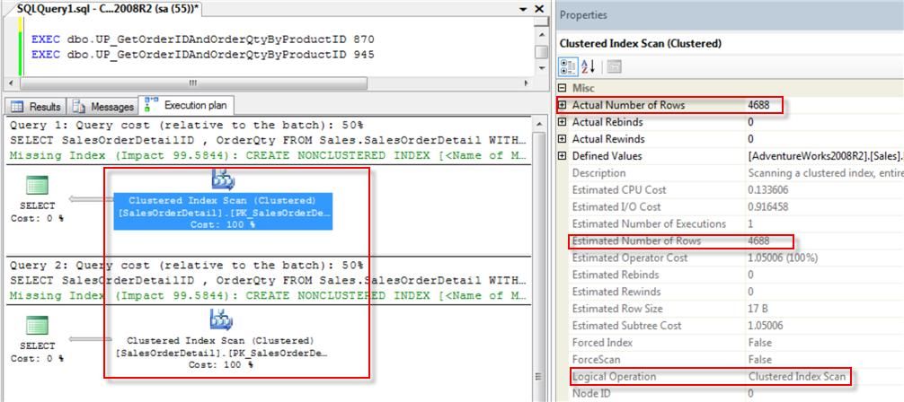 SQL Server - 最佳实践 - 参数嗅探问题