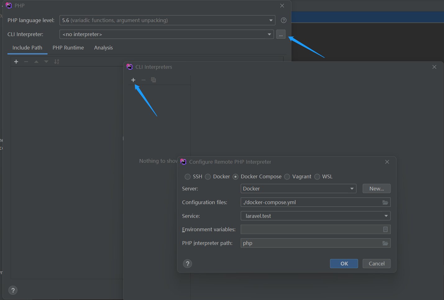 使用 PhpStorm 来开发和 Debug Laravel Sail 项目