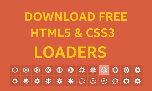 超赞！37款免费的 HTML5 和 CSS3 加载与预载动画