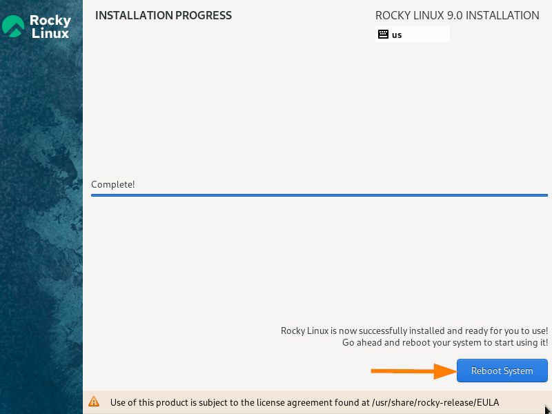 Reboot-System-after-RockyLinux9-Installation