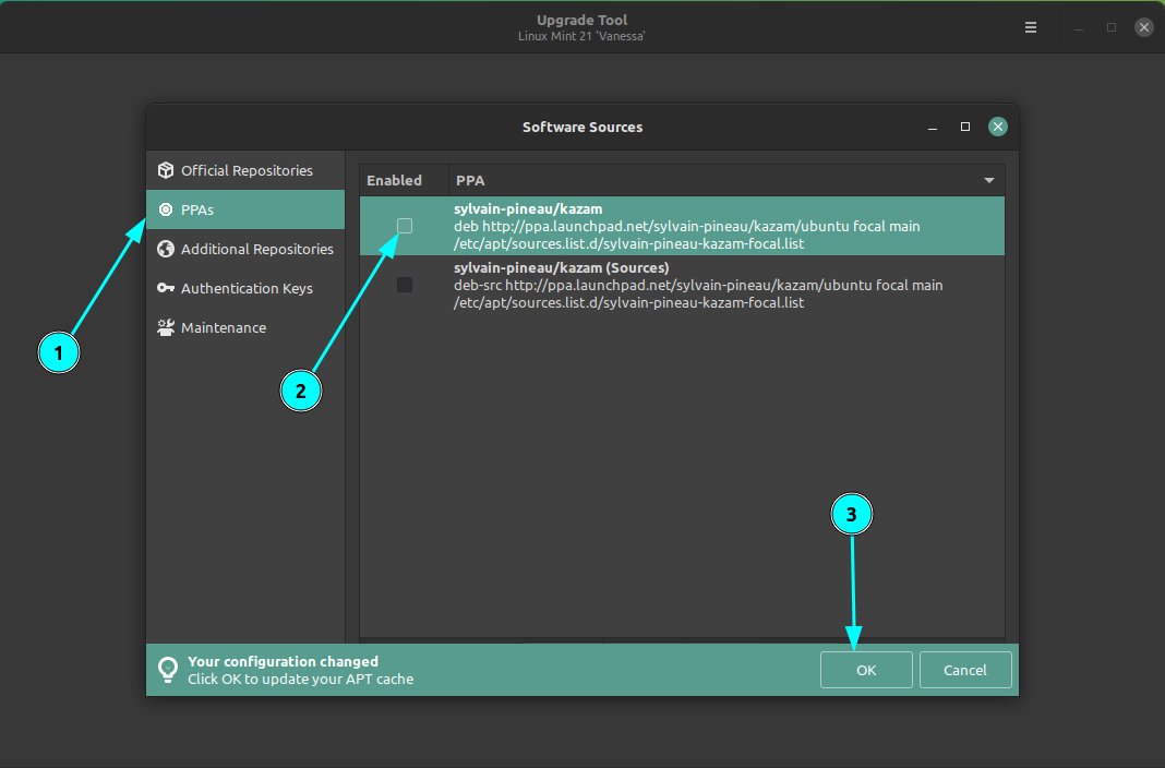 Disable Unsupported PPAs in Software Sources