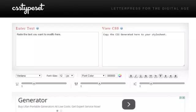 推荐 10 个超棒的 CSS3 代码生成工具