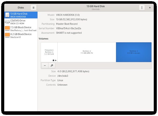 VirtualBox after adding new partition