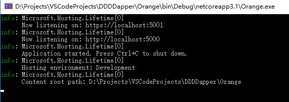 AspNet Core 3.1.0 + 领域驱动设计(DDD) + Dapper + MySql